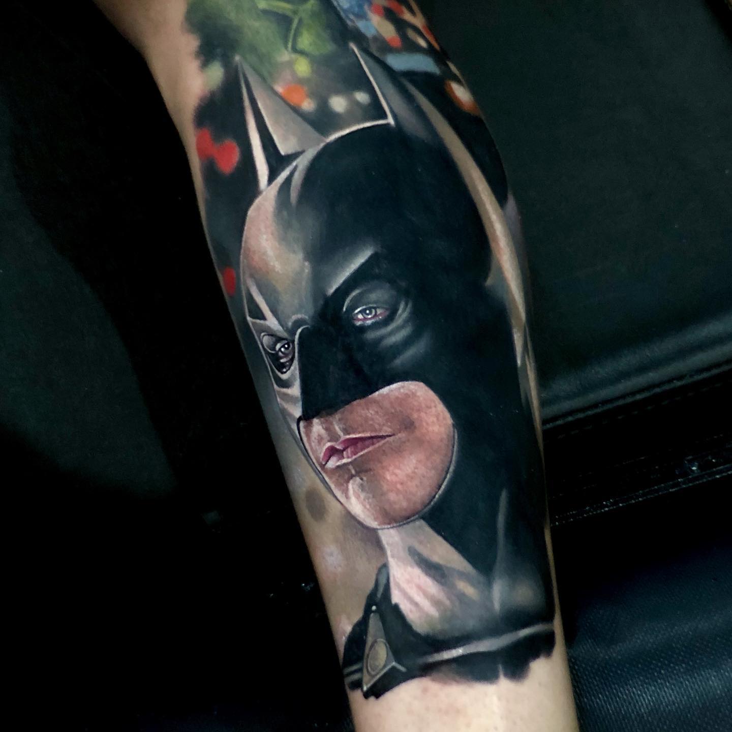 Batman tattoo by Poch
